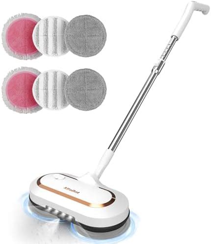 IDOO Cordless Electric Mop Dual Motor Electric Spin Mop Floor