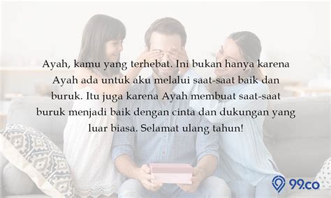 ucapan selamat ulang tahun lucu untuk ayah