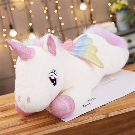 Peluche Licorne 70 CM Pégase Jouet Plush Boutiques