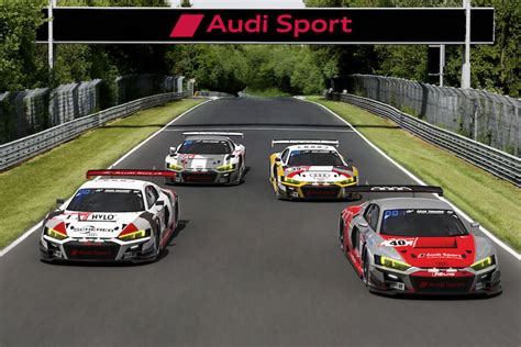 Audi Field Quartet Of Heritage Liveries For 2023 Nürburgring 24 Hours