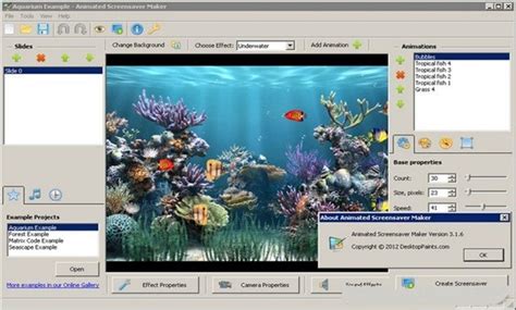 Animated Screensaver Maker 316 Free Download