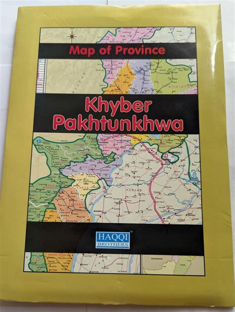 Pakistan Khyber Pakhtunkhwa Province Map Haqqi Brothers Kp Or Kpk