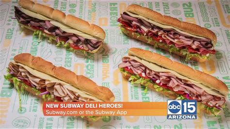 Subway Introduces New Deli Style Heroes Youtube