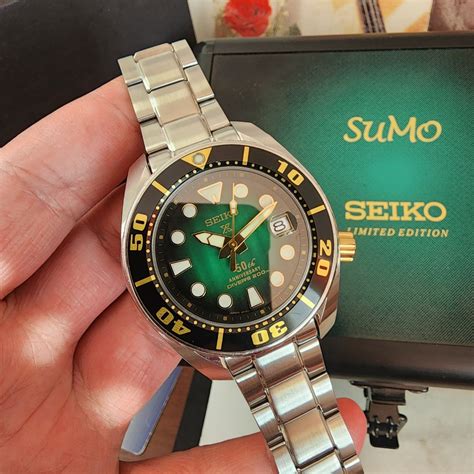 Seiko Prospex Green Sumo 50th Years Anniversary SPB031J1 Thailand