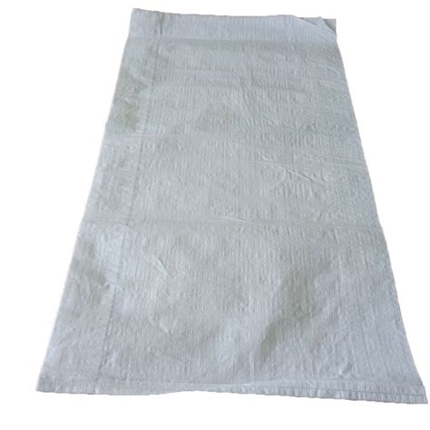 Polypropylene White PP Sugar Woven Bag For Packaging Storage Capacity