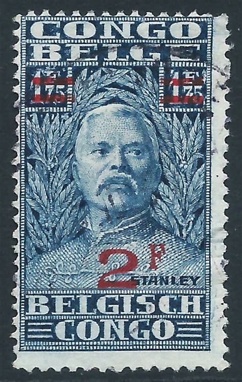 Belgian Congo Sc Fr On Fr Used Europe Belgium