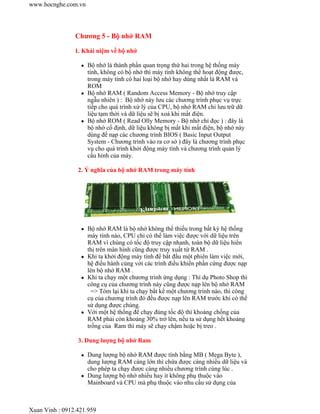 Chuong 5 Ram PDF