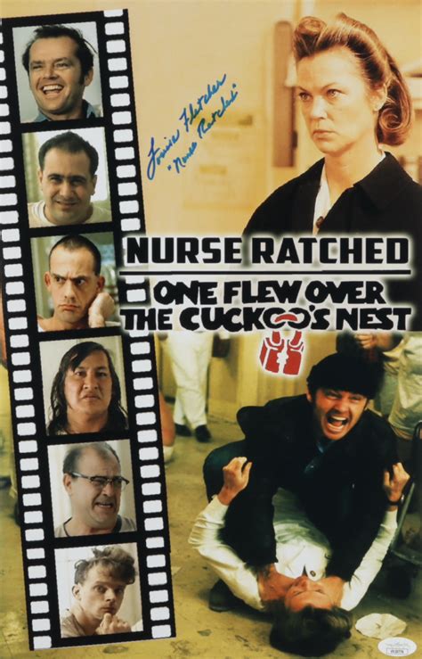 Louise Fletcher Signed One Flew Over The Cuckoos Nest 11x17 Movie