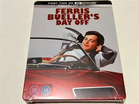 FERRIS BUELLERS DAY Off 4K UHD Blu Ray SteelBook U K Exclusive 24 99