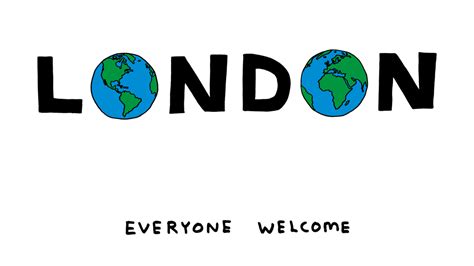 David Shrigley And Sadiq Khan Launch Londonisopen Poster Campaign For Tube