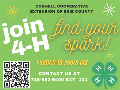 Cornell Cooperative Extension About 4 H