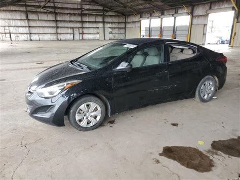 2016 Hyundai Elantra Se For Sale Az Phoenix Wed May 01 2024 Used And Repairable Salvage