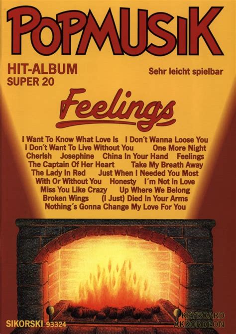 Popmusik Hit Album Super Feelings Im Stretta Noten Shop Kaufen