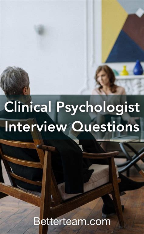 Clinical Psychologist Interview Questions Artofit