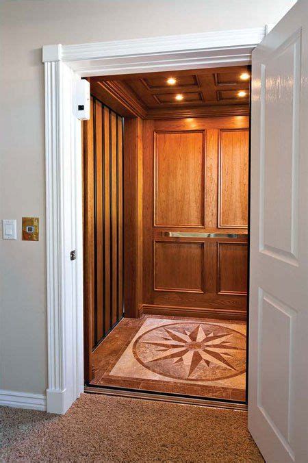 Elevators Can Be Designed To Be Hidden Behind A Locked Door Interior