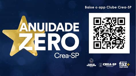 Agora você pode zerar a sua anuidade no CREA SP AEA SJC