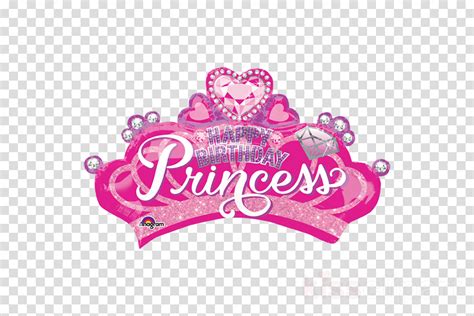 Download Ballon Hélium Géant Couronne Princesse Clipart Princess