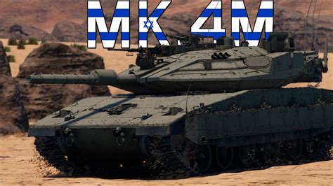 All Rounder MBT But 6 5sec ReloadㅣWar Thunder Merkava Mk 4MㅣUHQ 4K