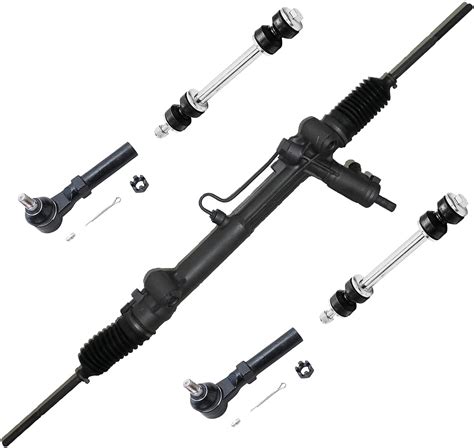 Detroit Axle Front 5pc Rack And Pinion Kit For 1994 2004 Ford Mustang