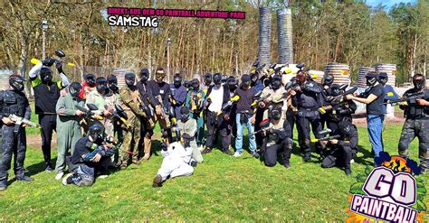 SAMSTAG 06 04 2024 GO PAINTBALL ADVENTURE PARK