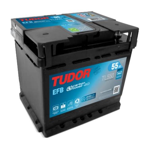 Batteria Auto Tudor EFB TL 550 Start Stop 55 Ah Autoricambi Emmedue