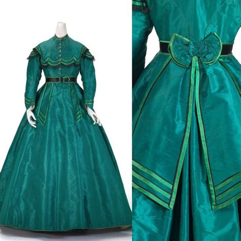39 Best Victorian Green Arsenic Dresses Images On Pinterest Fashion