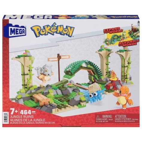 MEGA Pokemon Jungle Ruins Building Block Set 464 Pcs Kroger