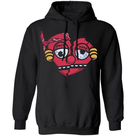 Glo Gang Merch Heartbreak Hoodie Black Spoias Black Hoodie Hoodies
