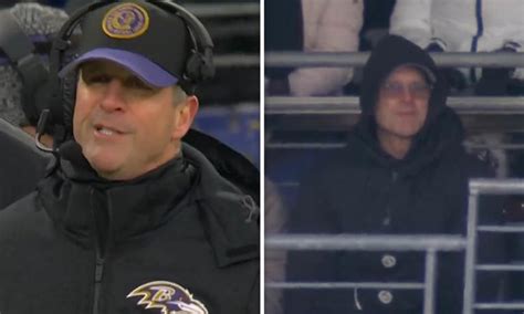 Jim Harbaugh supports brother John in Ravens' divisional playoff game