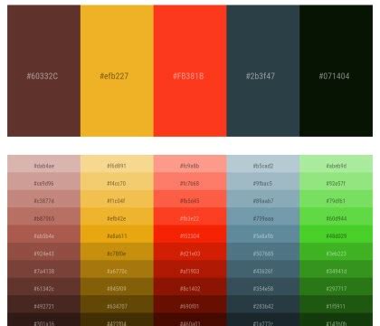 34 Yellow Color Schemes | Curated collection of Color Palettes