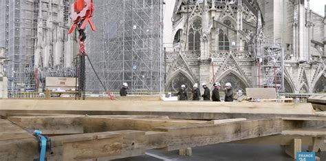 Notre Dame Cathedral Ready For 2024 Paris Olympics Wood Tech Systems