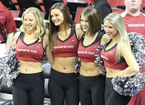 Washington State Cheerleaders Mike Flickr