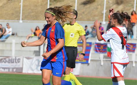 Rayo Vallecano V Fc Barcelona Women Four Goals Seal Fourth Win 0 4