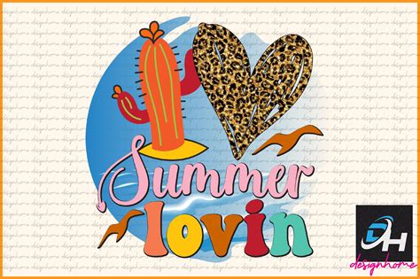 Summer Lovin Retro Sublimation Graphic By Designhome Creative Fabrica