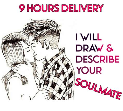 I Will Draw Your Soulmate In 9 Hours Soulmate Drawing Etsy