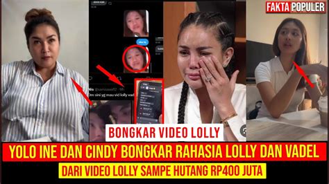 Reaksi Nikita Mirzani Usai Yolo Ine Dan Cindy Membongkar Hubungan Lolly