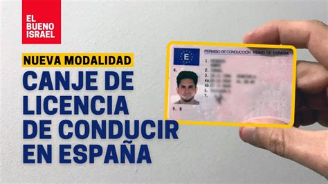 Canje De Licencia De Conducir En Espa A Youtube