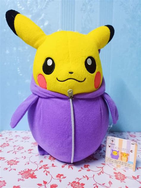 Pikachu Nebukuro Gengar Authentic Brandnew Pokemon Plush Hobbies