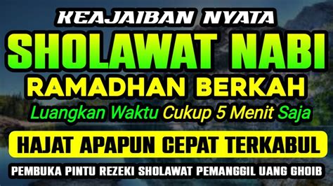 SHOLAWAT NABI PENARIK REZEKI PELARIS USAHA PERMUDAH URUSAN PENYEMBUH