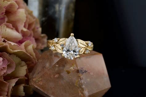 Nature Inspired Engagement Rings Abby Sparks Jewelry