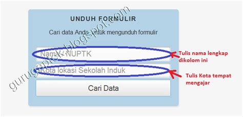 Cara Download Formulir Pemutakhiran Data Nuptkyour News Here