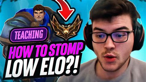 Teaching GOLD PLAYER How To STOMP LOW ELO YouTube