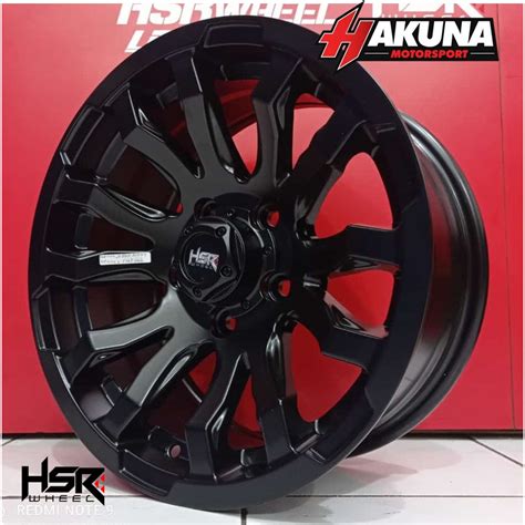 Jual Velg Mobil Burneh Hsr R Lebar Pcd X Buat Cherokee Taruna