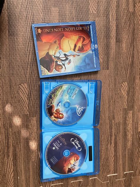 The Lion King Blu Ray Dvd Disc Set Diamond Edition Spanish