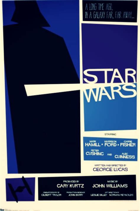 Nico Prat Star Wars Poster Star Wars Saul Bass