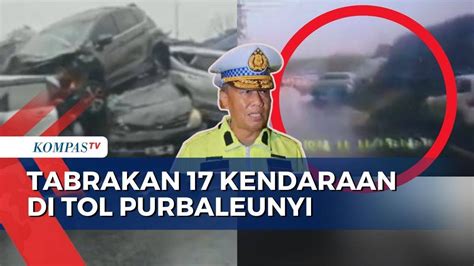 Penyelidikan Tabrakan Beruntun 17 Kendaraan Di Tol Purbaleunyi YouTube