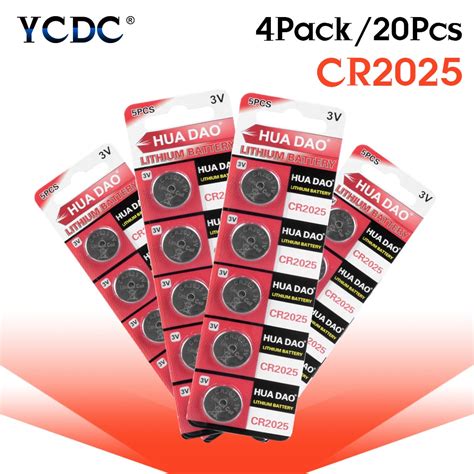 Ycdc Button Battery X Cr Cr Button Lithium Li Ion Batteries