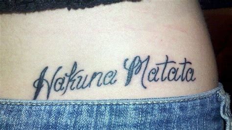 It Means No Worries Great Tattoo Tattoos Great Tattoos Tattoo Quotes