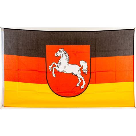 Flagge 90 X 150 Niedersachsen 9 95