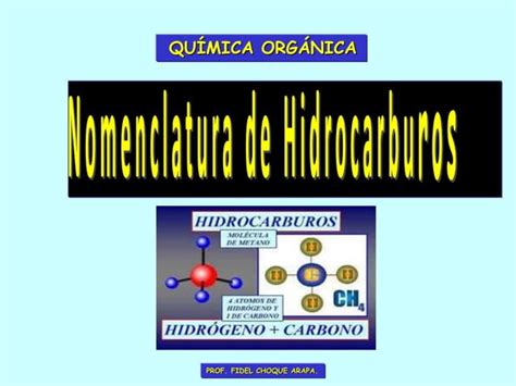 Química Orgánica de Alifáticos y Aromáticos PPT